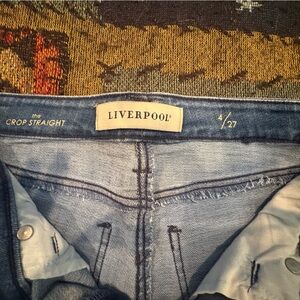Liverpool Indigo Denim Pants